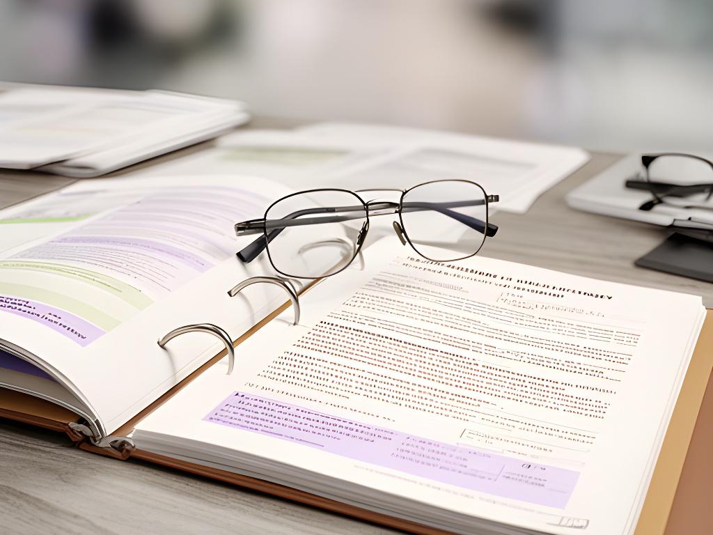 Open legal file, reading glasses, and a signed form arranged on a calm office desk in Carlow